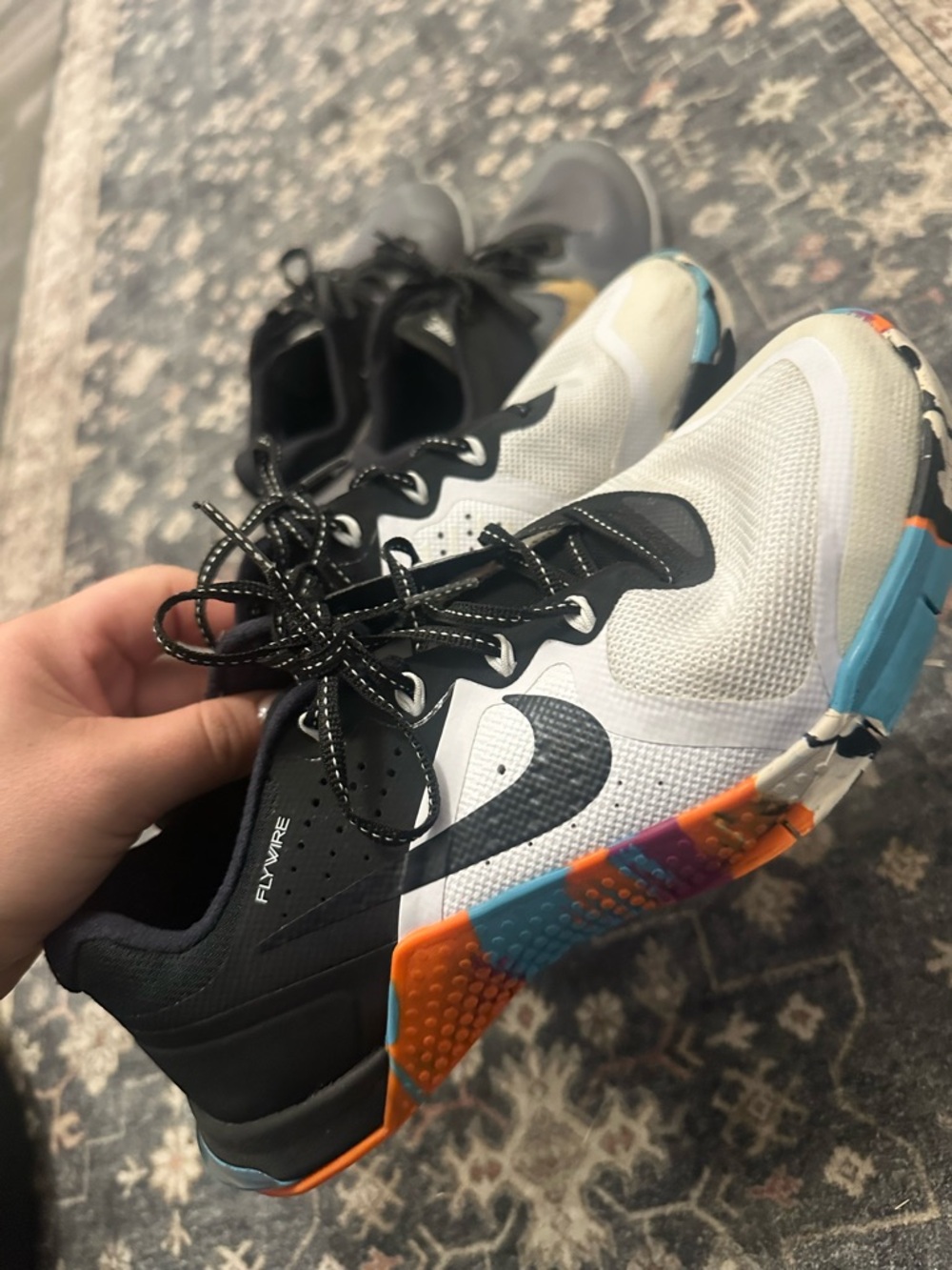 Nike Metcon Training Shoes with Multicolor Sole